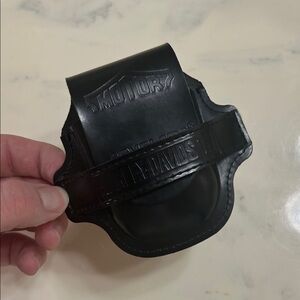 Vintage Harley-Davidson Black Leather cigarette holder